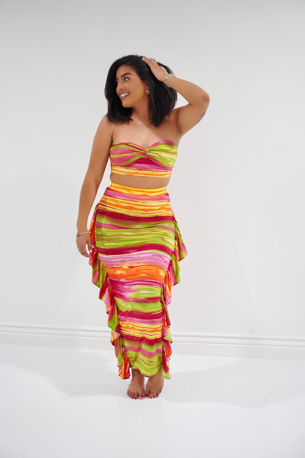 Havana Heat Skirt Set